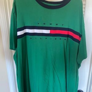 Men’s 3XL Classic Tommy Hilfiger Green T-Shirt